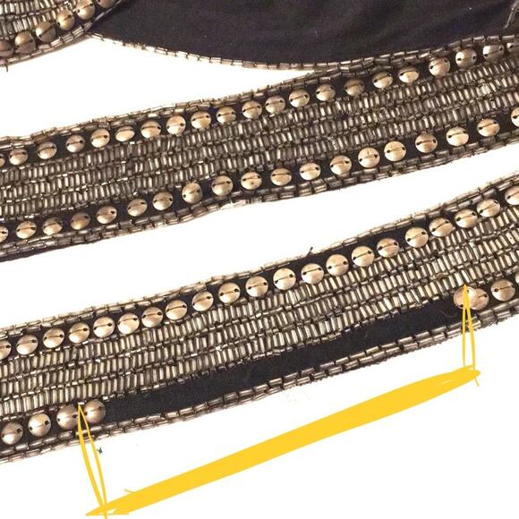 White House Black Market sequins belt or neck lace main image 7